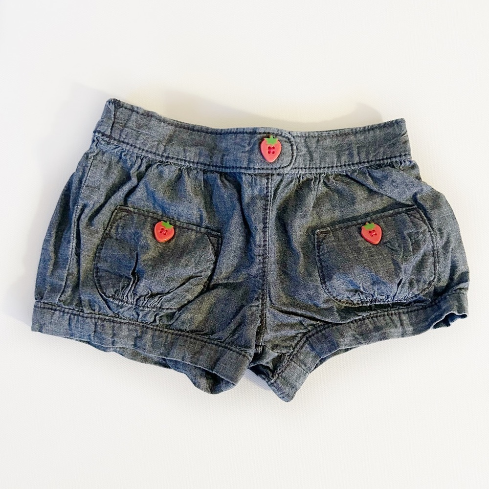 Gymboree Strawberry Sweetheart Bubble Shorts